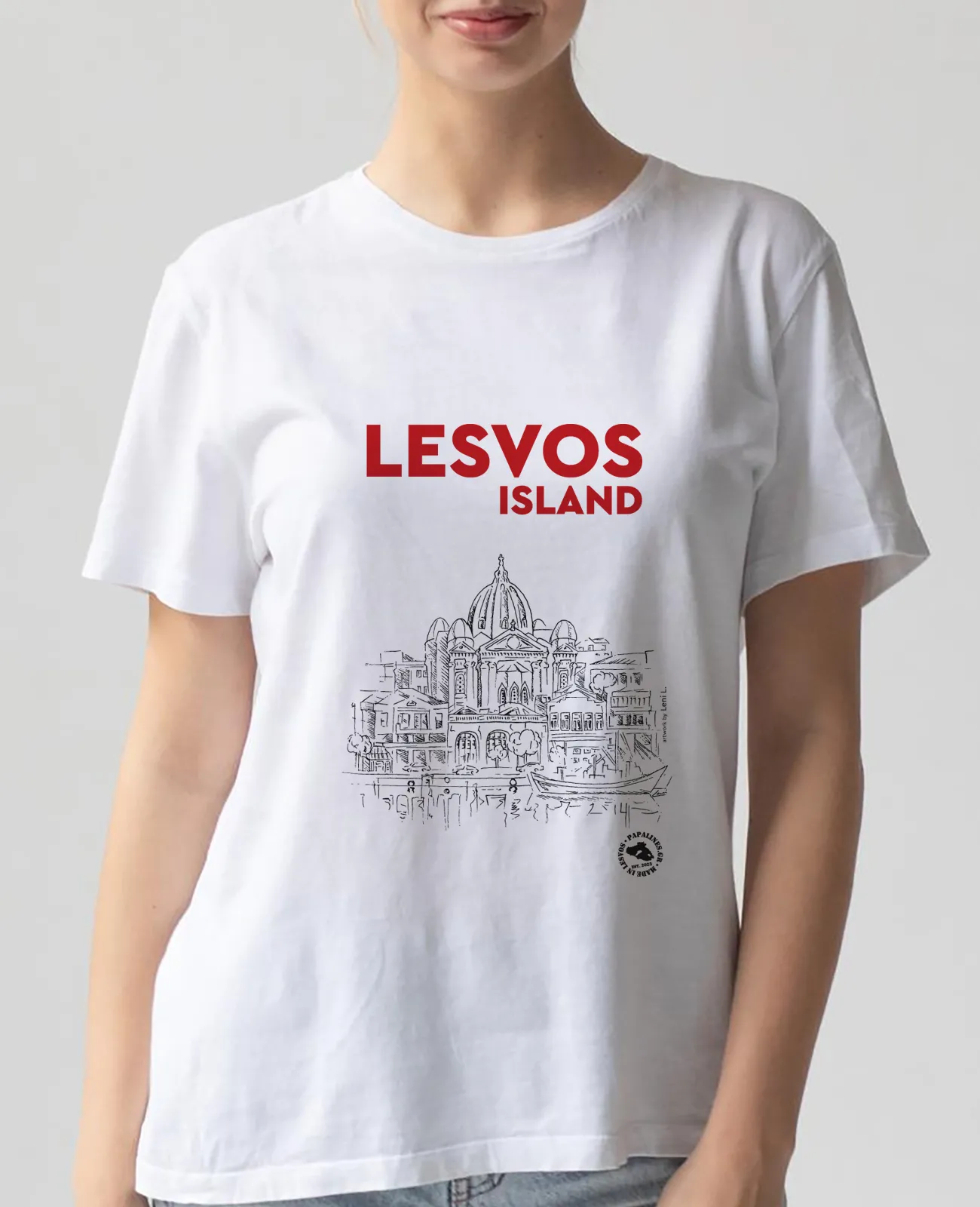 Lesvos mytilene tshirt