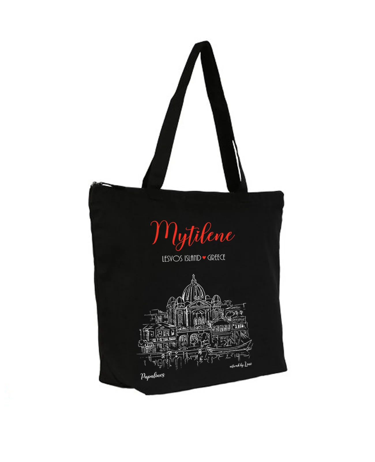Τσάντα με φερμουάρ Mytilene - Lesvos island - Image 3