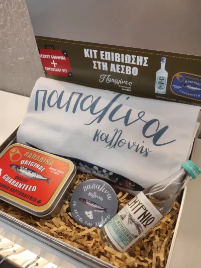 παπαλίνα κιτ επιβίωσης μεταλλικό