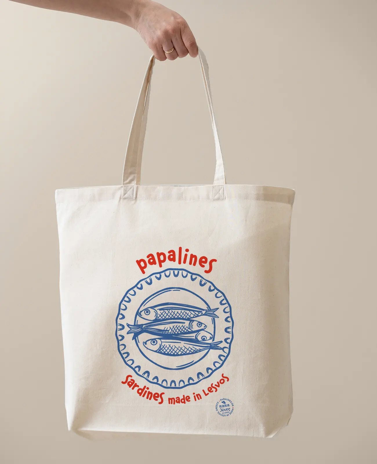 bag papalines sardines