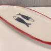 handmade sardine plate