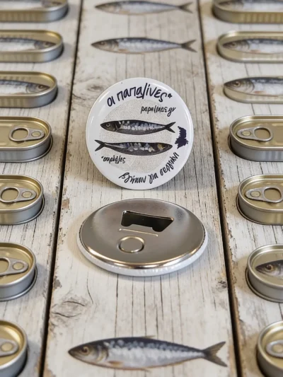 beer opener sardines syros