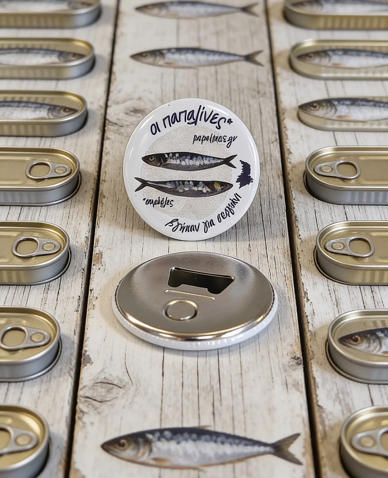 beer opener sardines syros