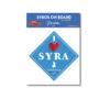 car sticker i love syra