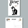 card postal γάτης