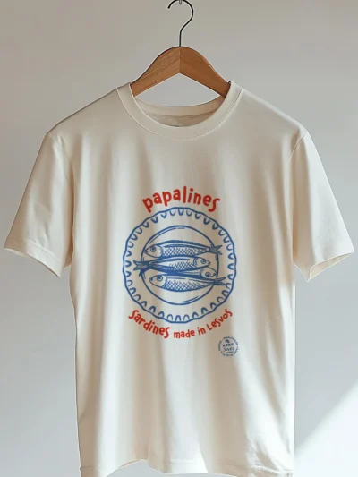 papalines plate tshirt