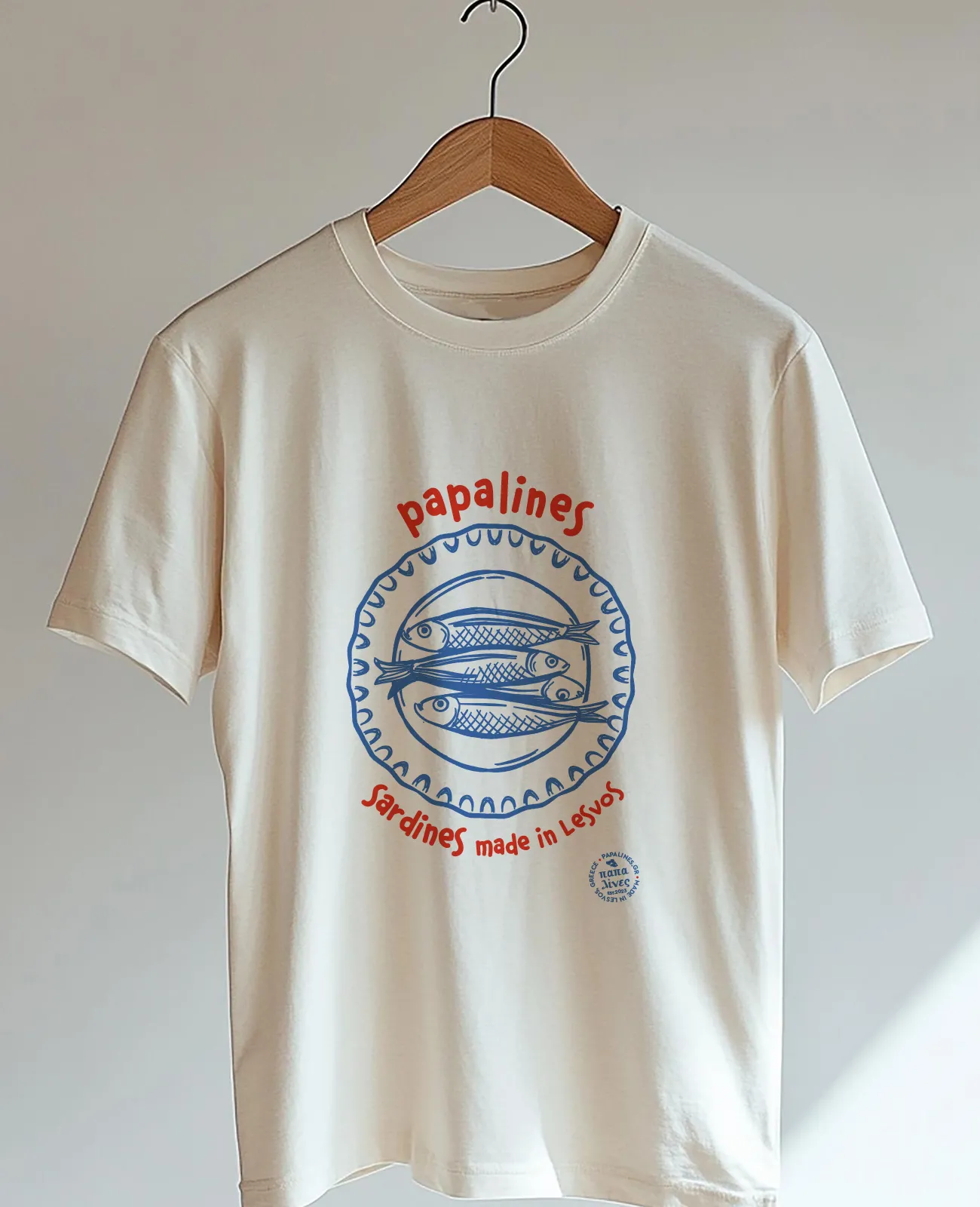 papalines plate tshirt