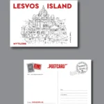 Card postal Mytilene