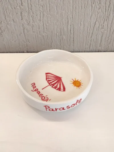 handmade bowl parasole