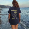 tshirt blue papalines
